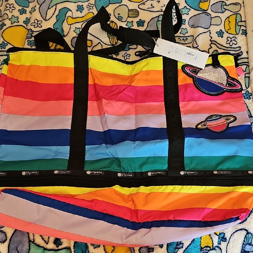 Lesportsac Red and Pink Bag Accessories